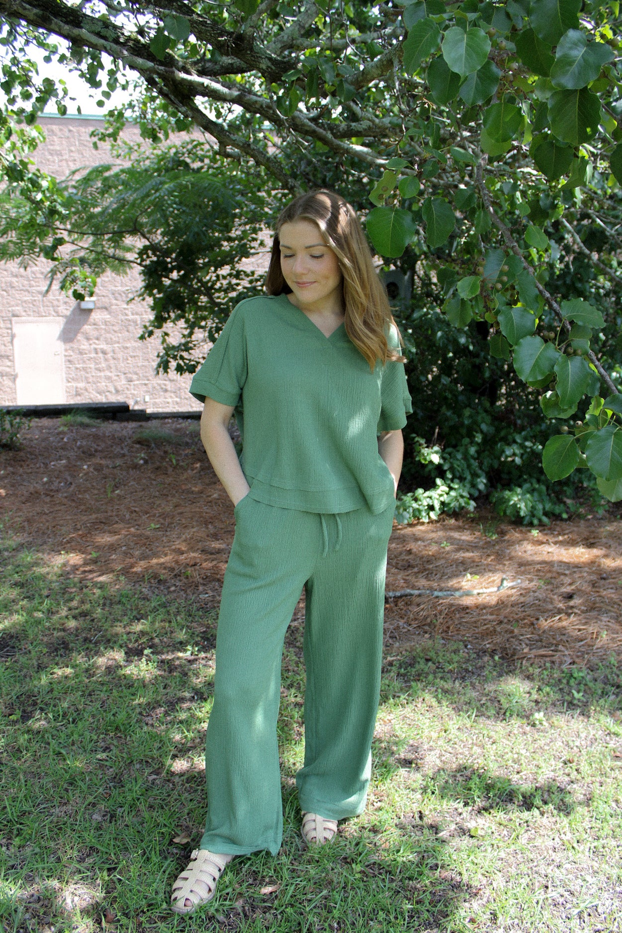 Scottie Sage Matching Set