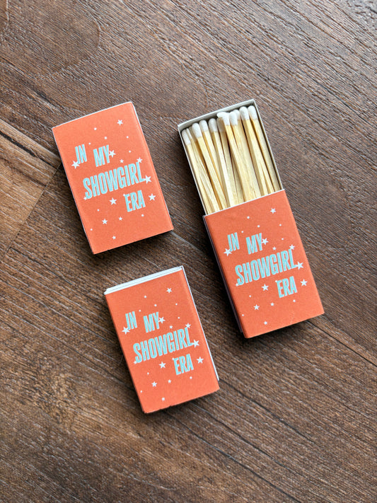 In My Showgirl Era Matchbook