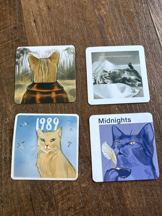 Cat Album Stickers