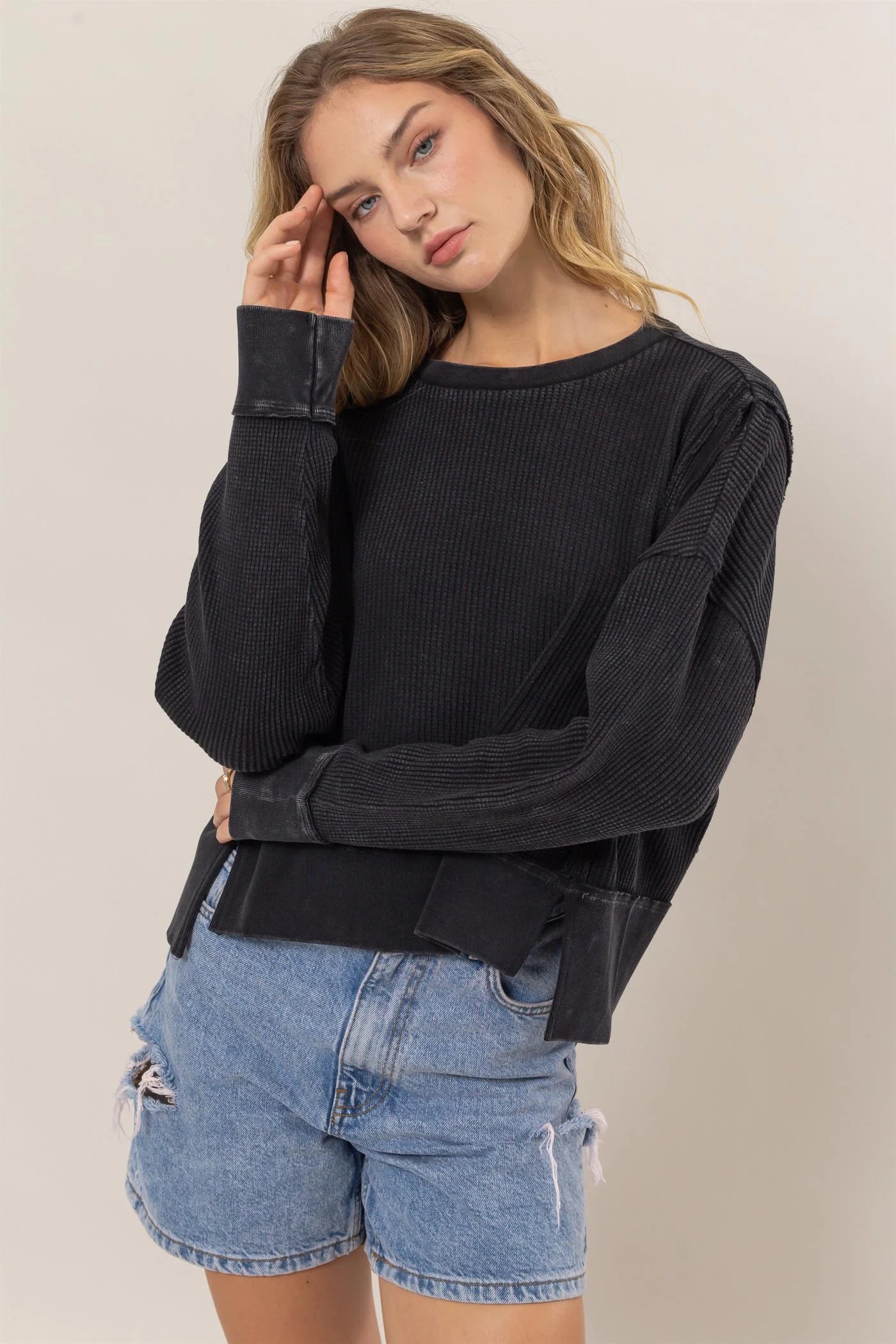 Sutton Cropped Sweater