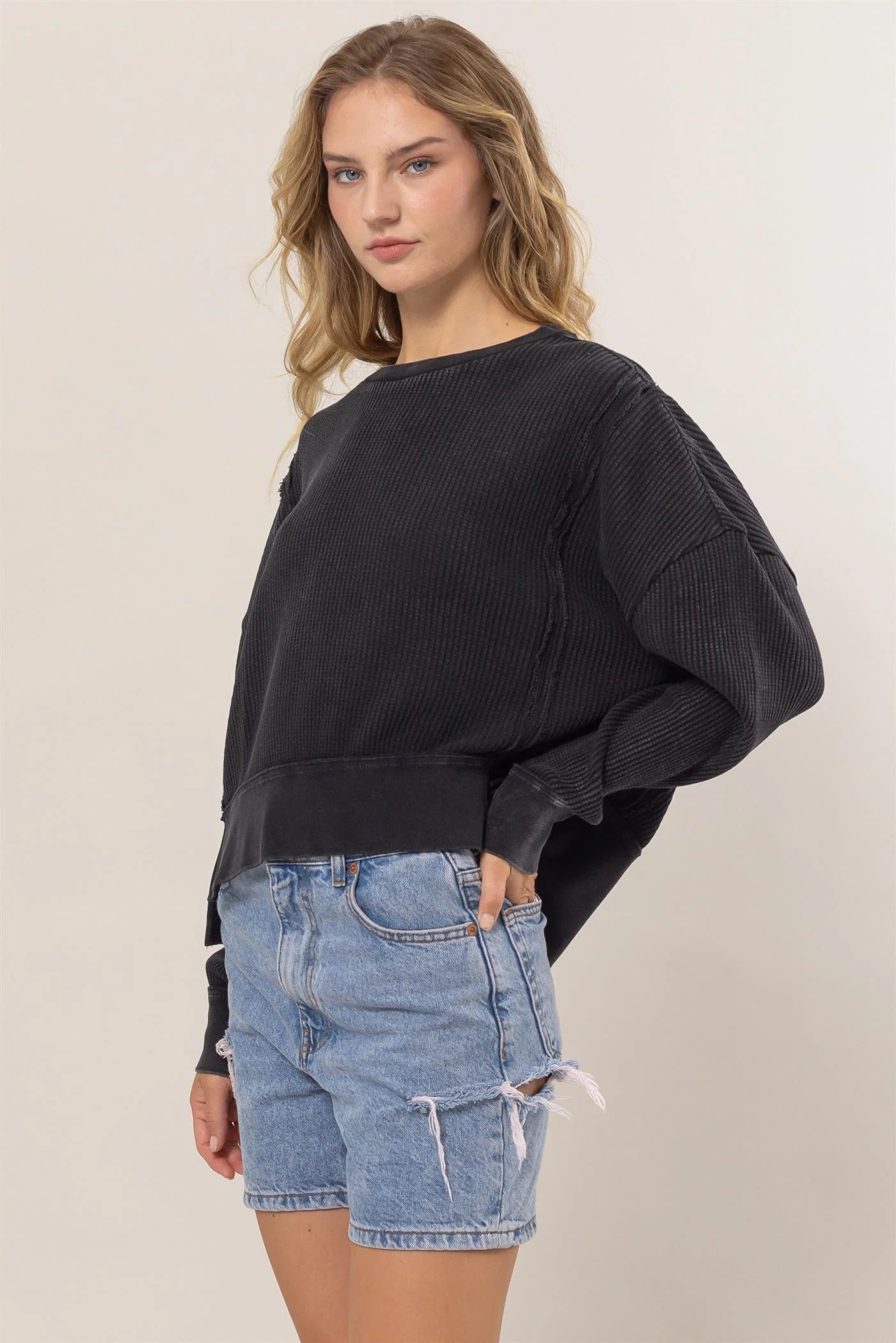 Sutton Cropped Sweater