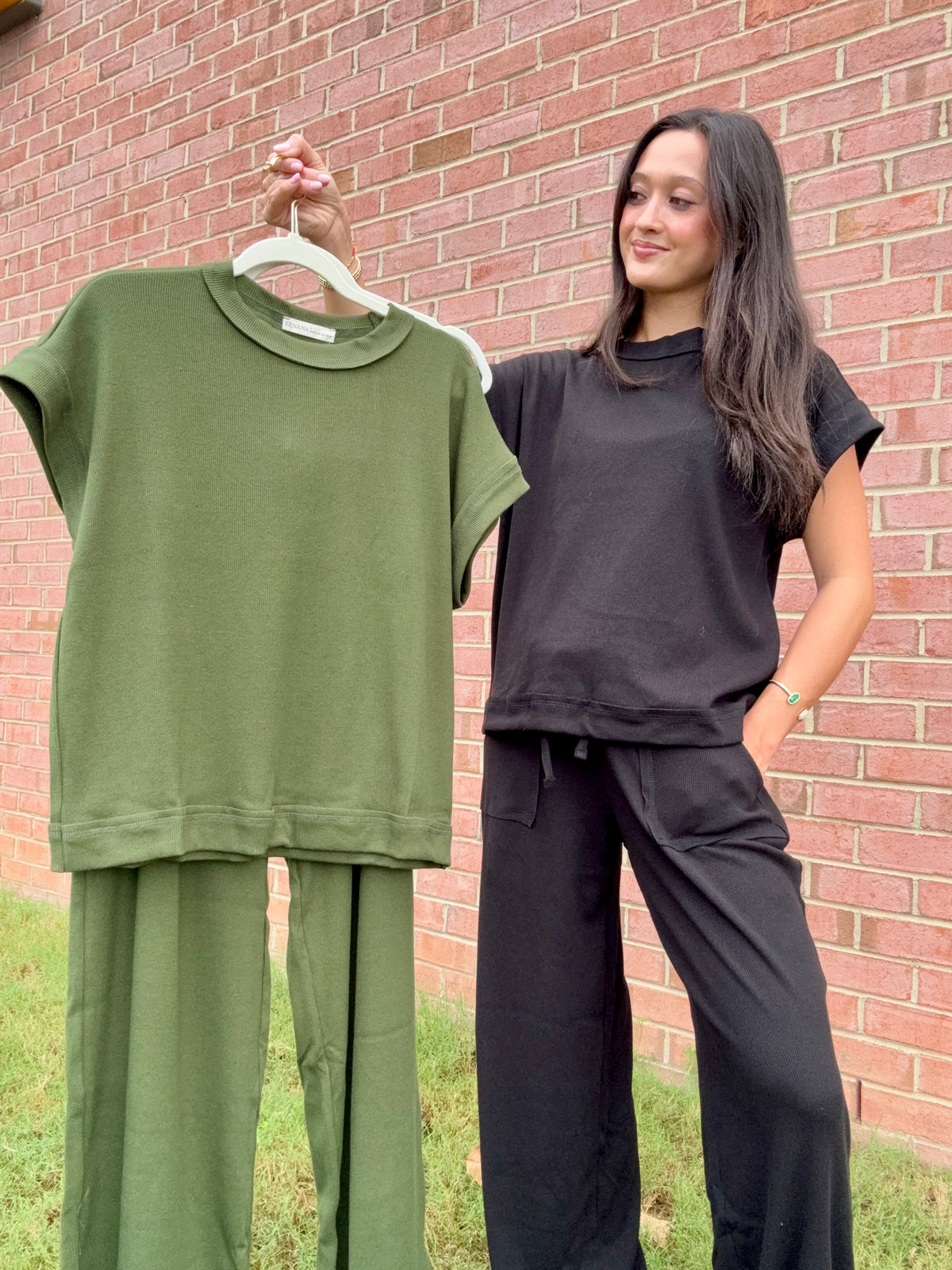 Gracie Ribbed Matching Sets