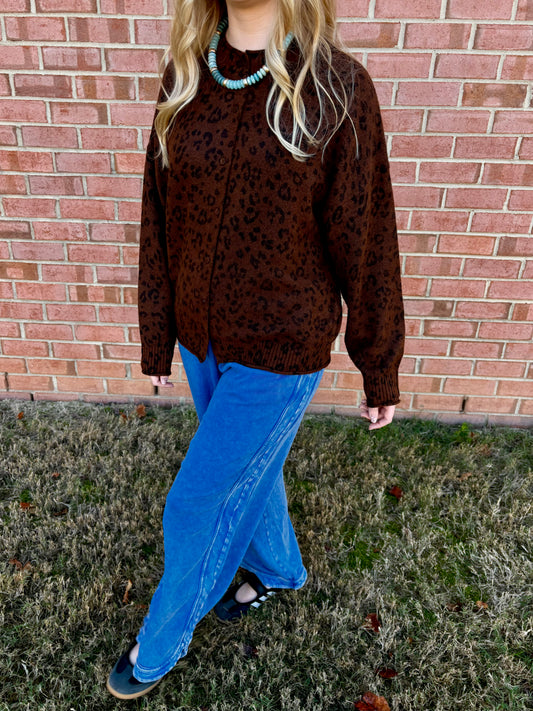 Leopard Dreams Cardigan