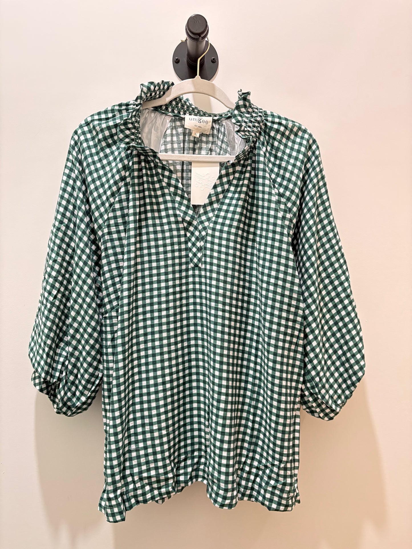 Harvest Gingham Blouse