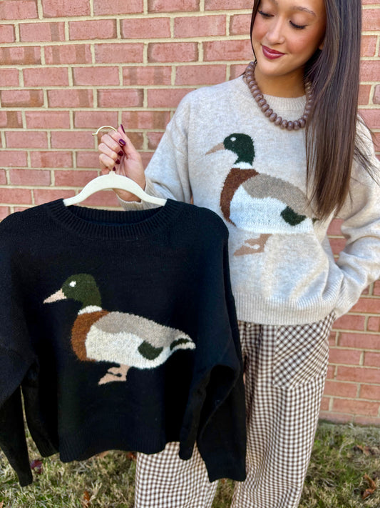 Sitting Duck Sweater