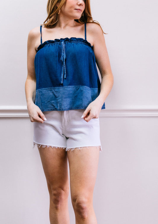 Lonely Weekend Denim Top