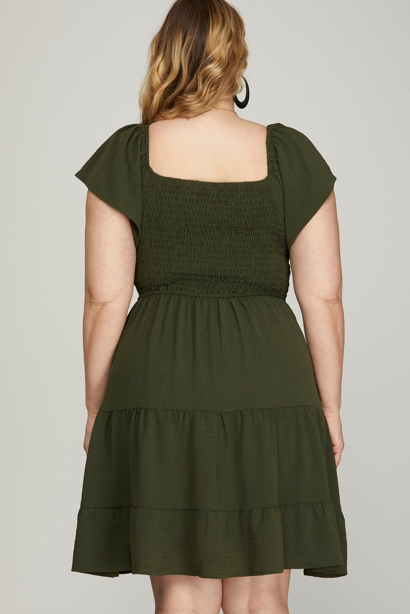 Alice Olive Dress