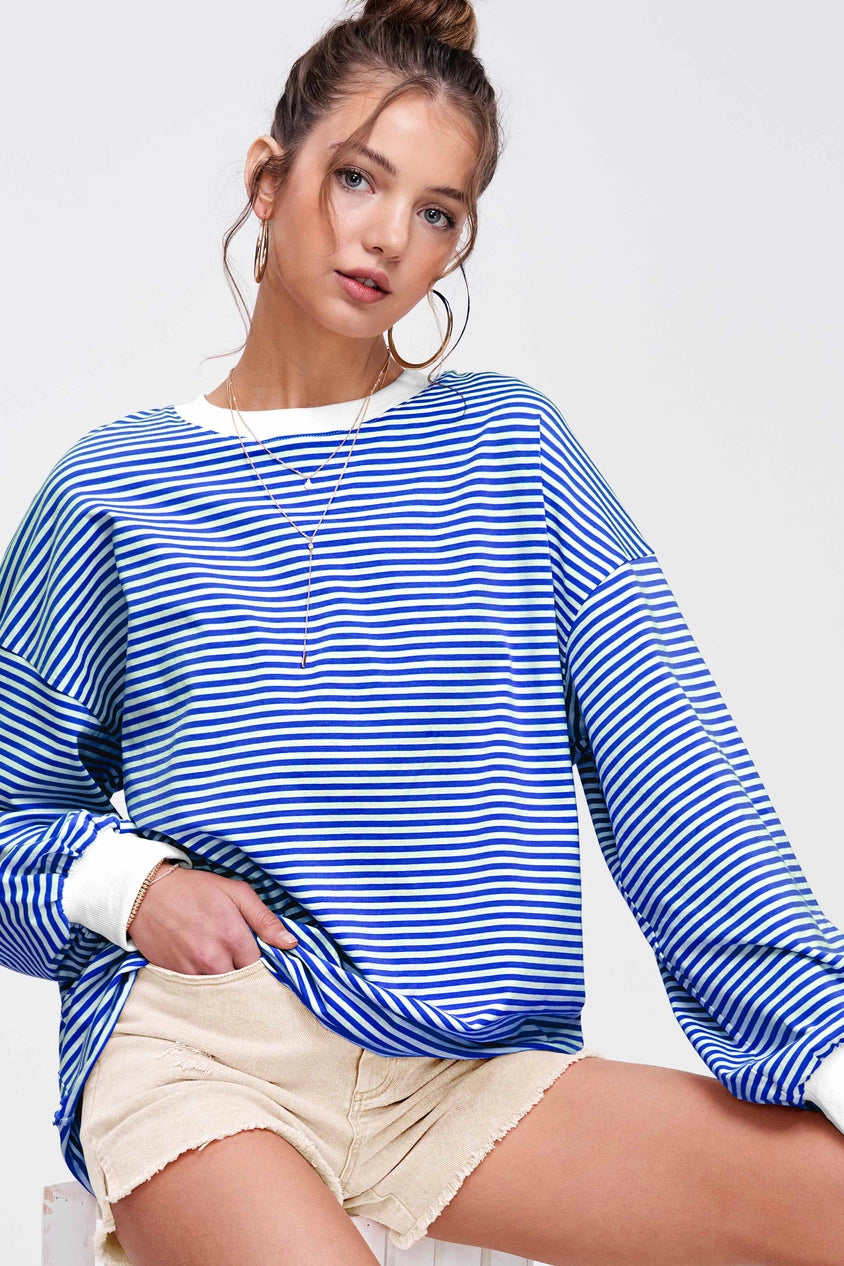 Ava Striped Top