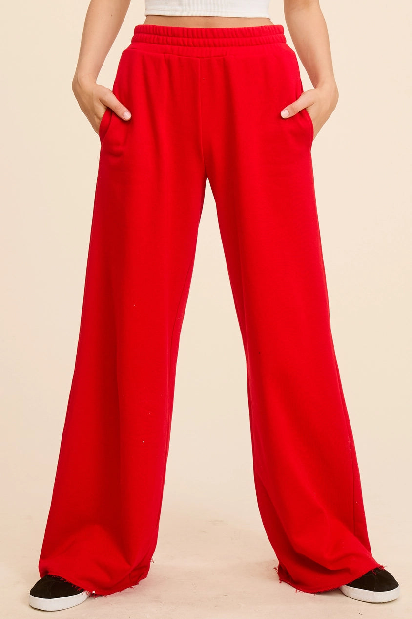 Blake Red Sweatpants