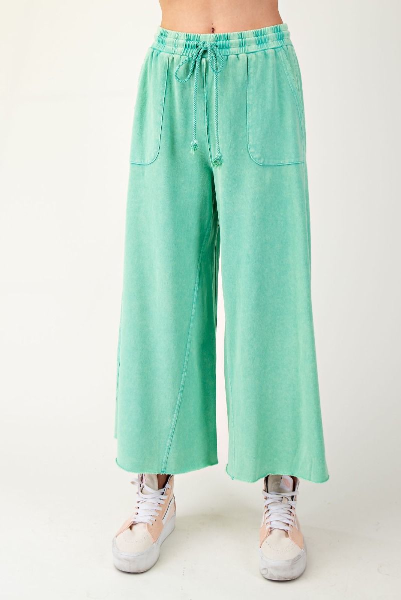 Evergreen Washed Pants
