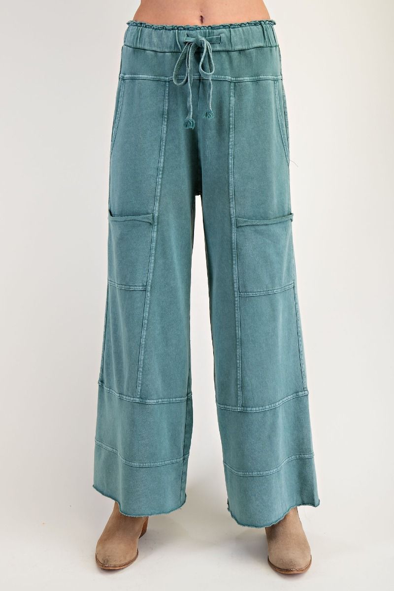 Georgie Teal Pants