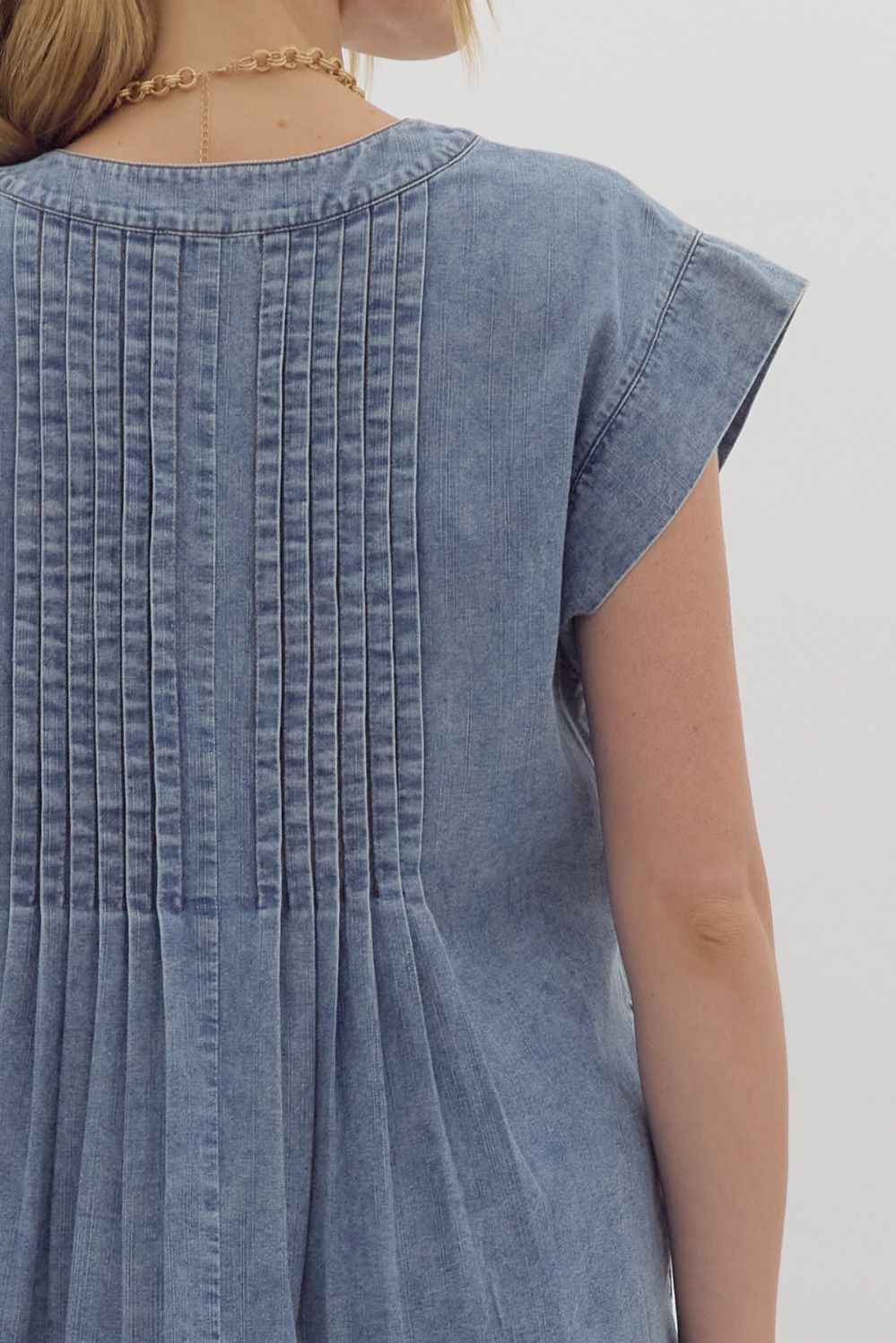 Our Song Denim Dress