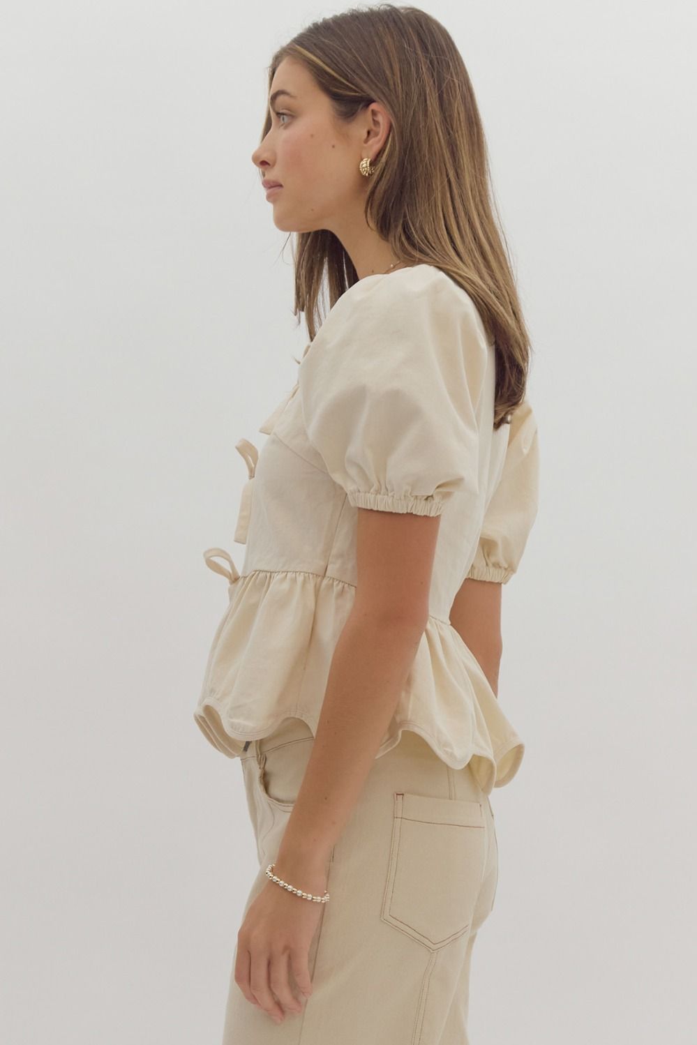 Augustine Scallop Top