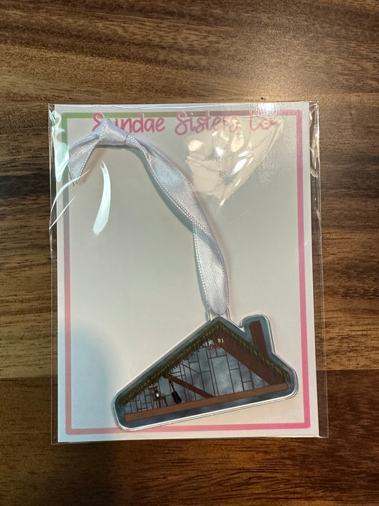 Folklore Cabin Ornament