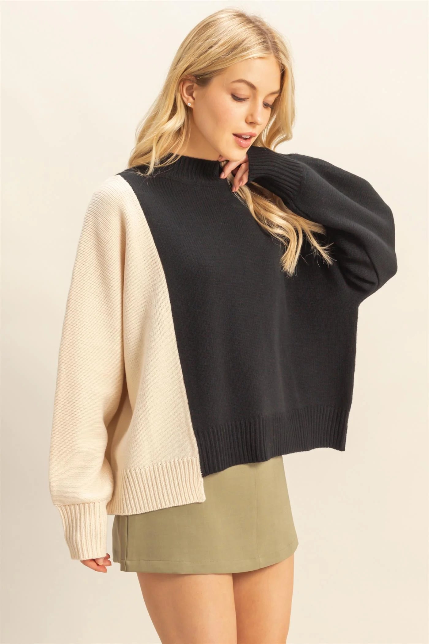 Jill Colorblock Sweater